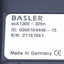 Used Basler scA1300-32fm Area Scan Monochrome Camera 1296x966, 8-39VDC, 1/3in Sensor