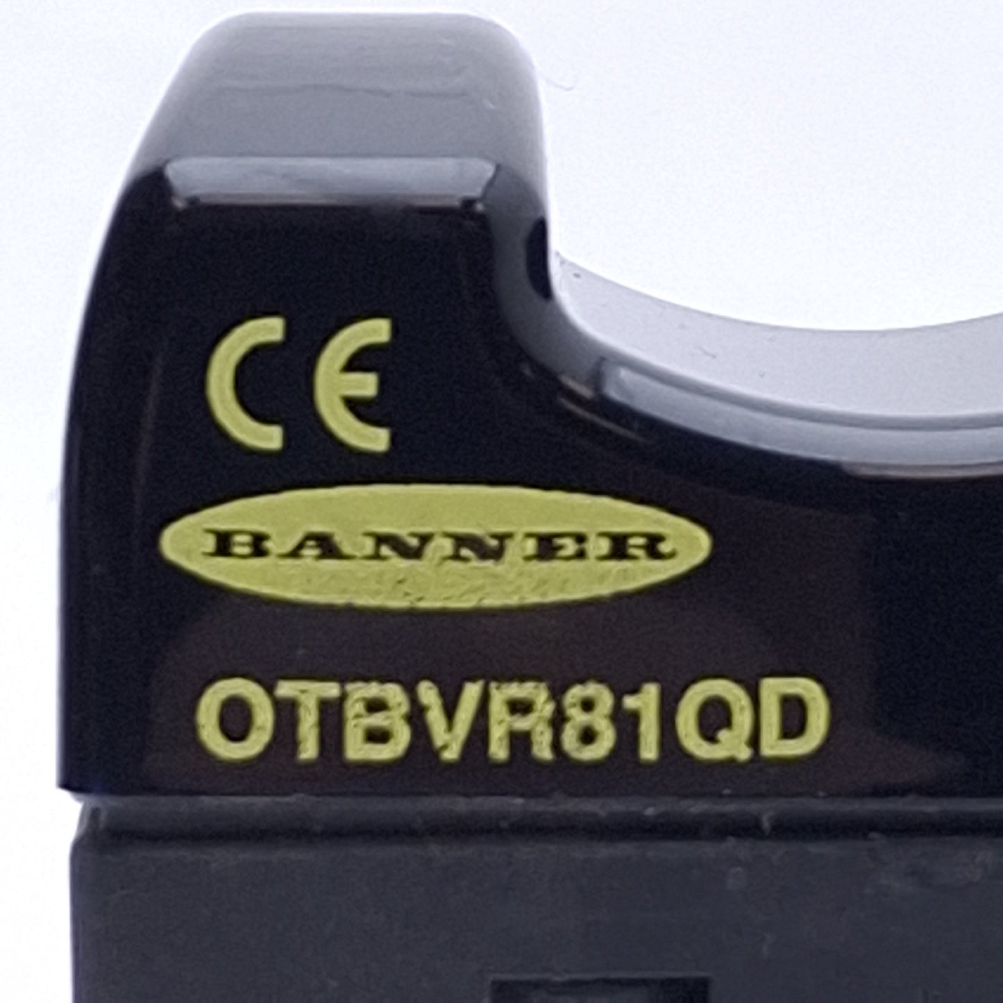 Used Banner OTBVR81QD Optical Touch Button 20VACDC-30VACDC, SPDT, 5-Pin Mini-Style QD