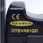 Used Banner OTBVR81QD Optical Touch Button w/Guard 20VACDC-30VACDC, SPDT, 5-Pin QD