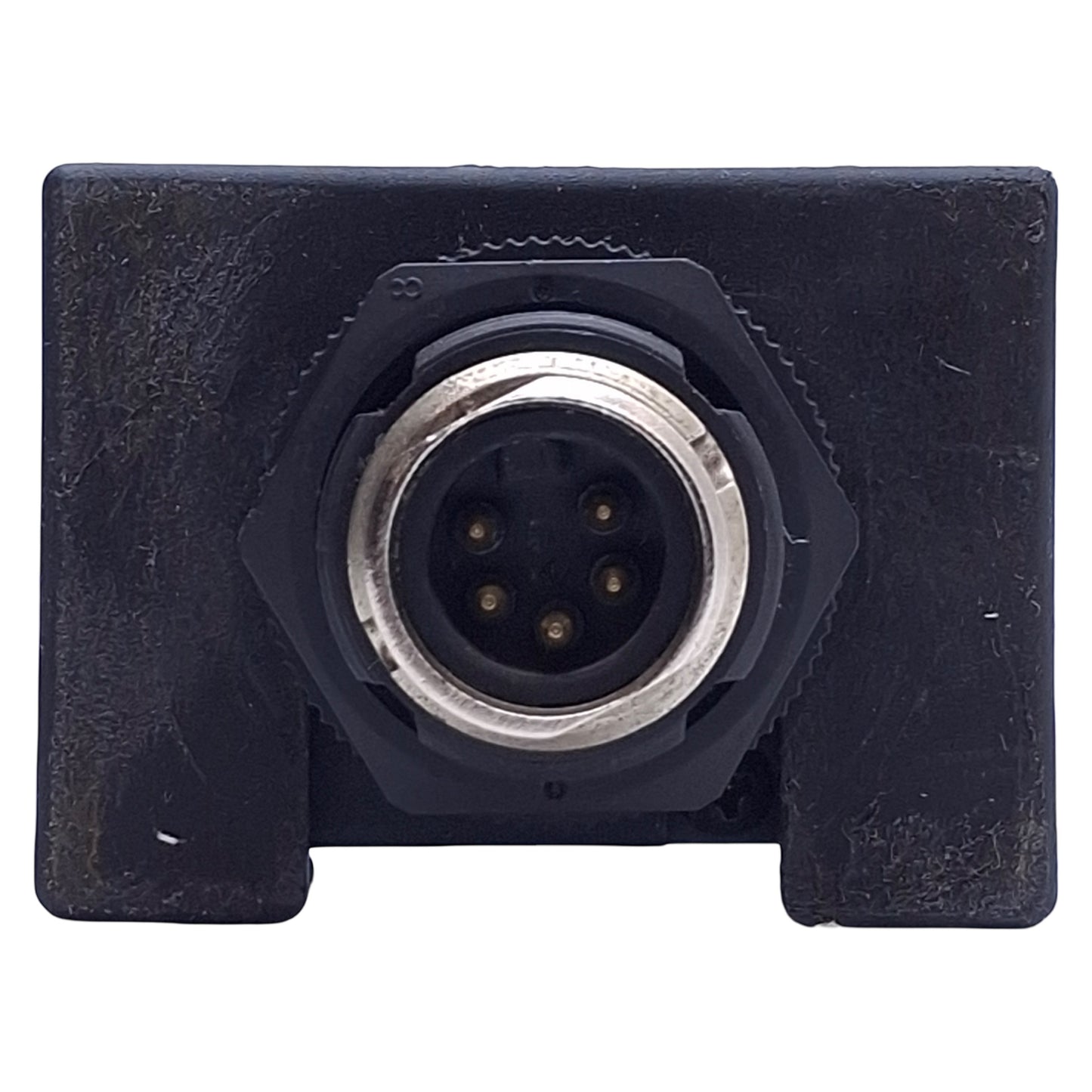 Used Banner OTBVR81QD Optical Touch Button w/Guard 20VACDC-30VACDC, SPDT, 5-Pin QD