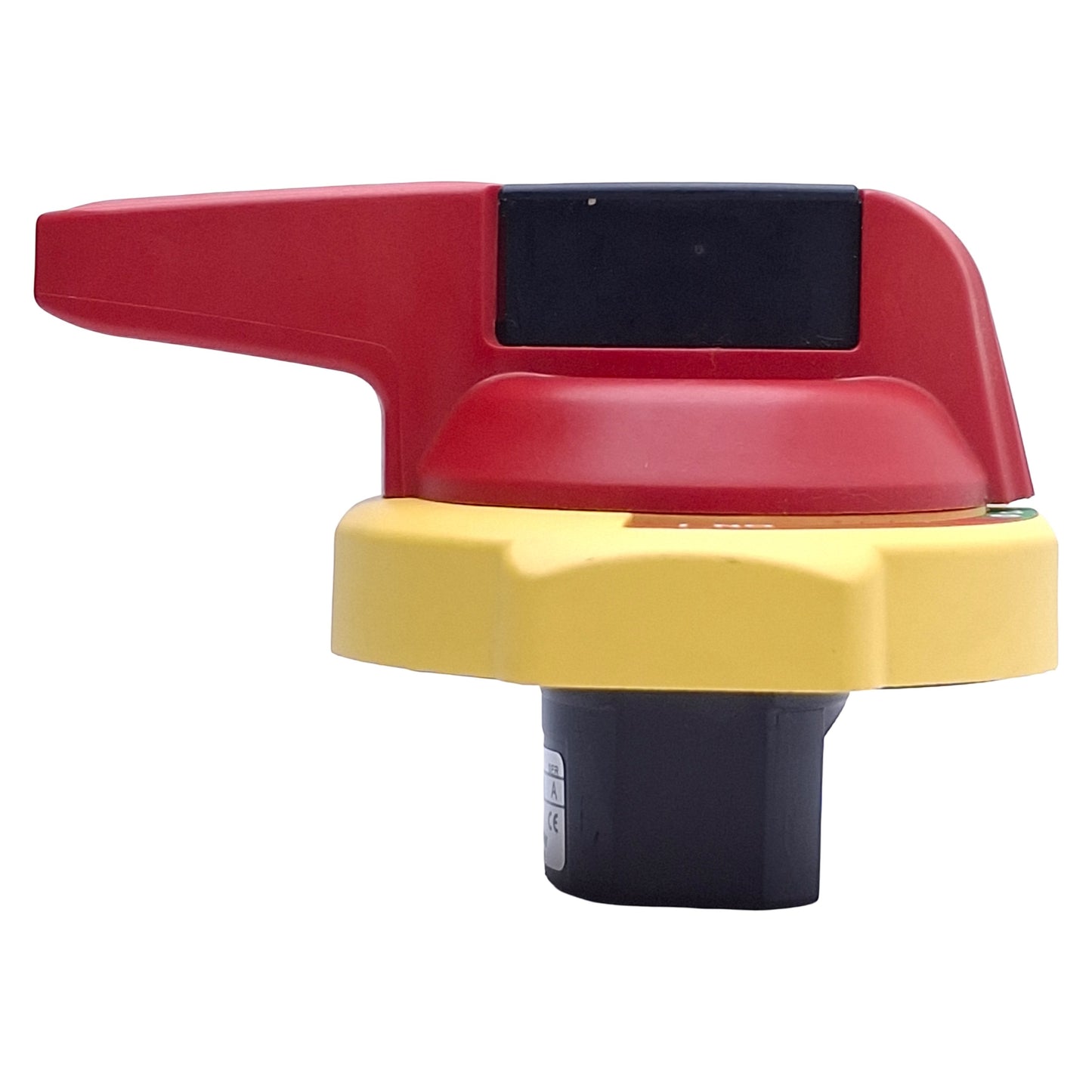 Used Allen Bradley 194R-PY Disconnect Switch Rotary Handle Padlockable, Red/Yellow