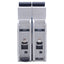 Used Eaton FAZ-D6/2-NA Circuit Breaker, 2-Pole, 6A, 480Y/277VAC Max, DIN Rail
