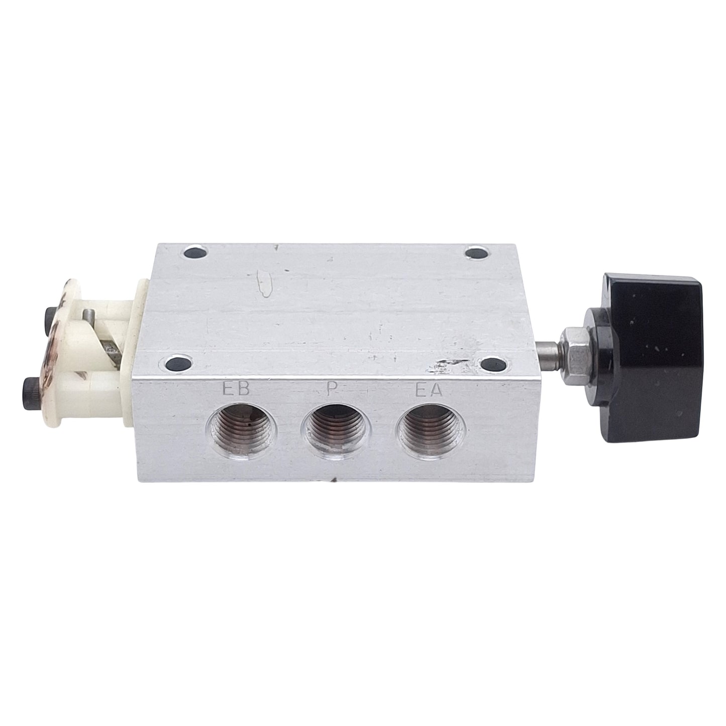 Used Lexair M3841516 Mini-1 Rotary Knob Valve, 4/2-Way, 1/4in NPT, 150psi, 1.0Cv