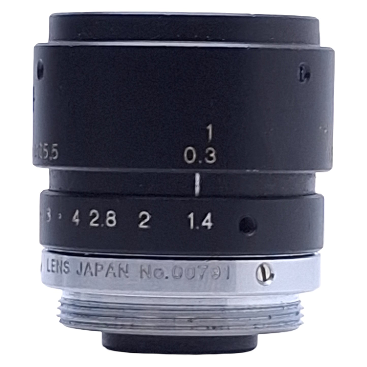 Used Tamron 23FM08L Machine Vision Lens 2/3in Format, 8mm Focal, 1/4-16, C-Mount