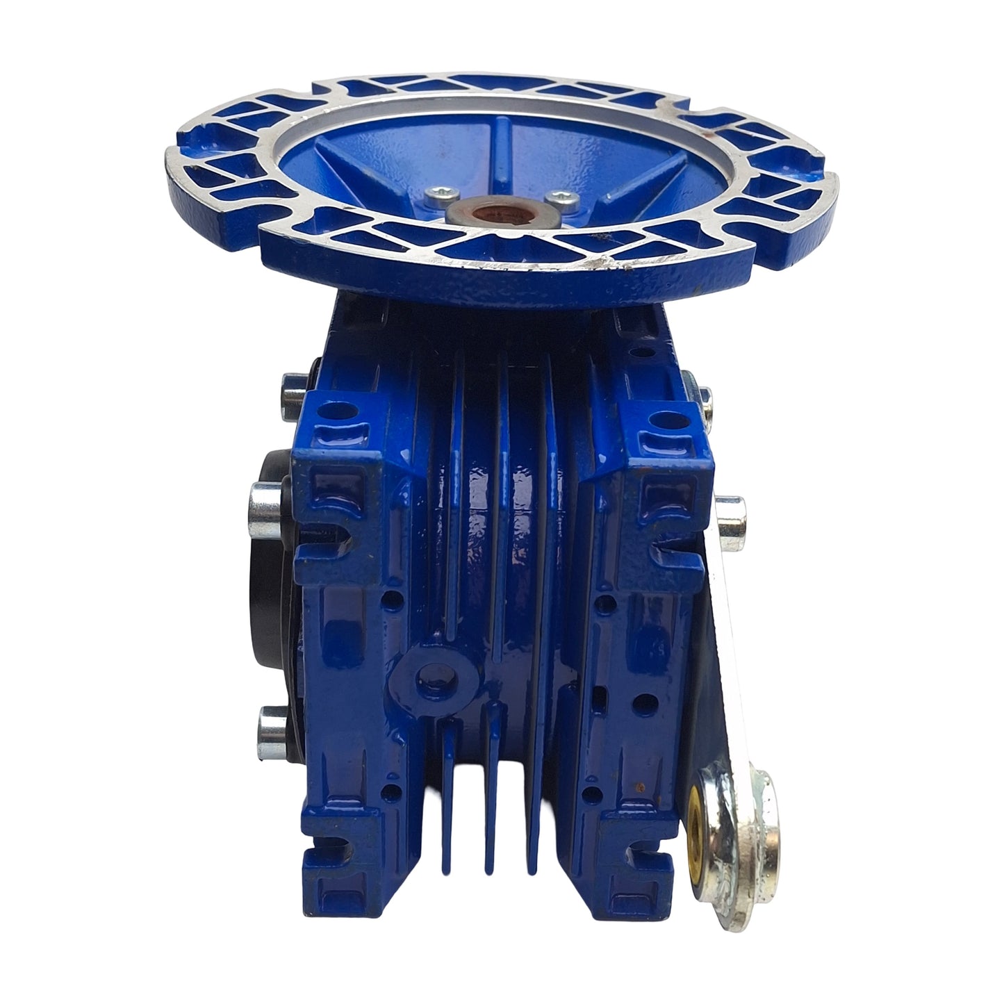 Used Motovario NMVR050 Worm Gear Reducer, 50:1, 56C Input Frame, 1in Output Bore