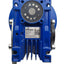 Used Motovario NMVR050 Worm Gear Reducer, 50:1, 56C Input Frame, 1in Output Bore