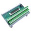 Used Altech 5744.2/S Interface Module, 50-Pin D-Sub Male, 250VAC 4A, DIN Rail