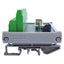Used Altech 5744.2/S Interface Module, 50-Pin D-Sub Male, 250VAC 4A, DIN Rail