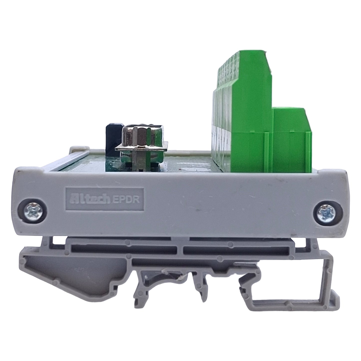 Used Altech 5744.2/S Interface Module, 50-Pin D-Sub Male, 250VAC 4A, DIN Rail