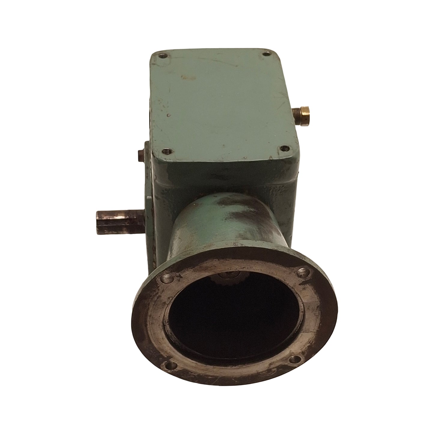 Used Hytrol 4AC-40-1RH Worm Gear Reducer, 40:1 Reduction, 56C Mount, 1in Output Shaft