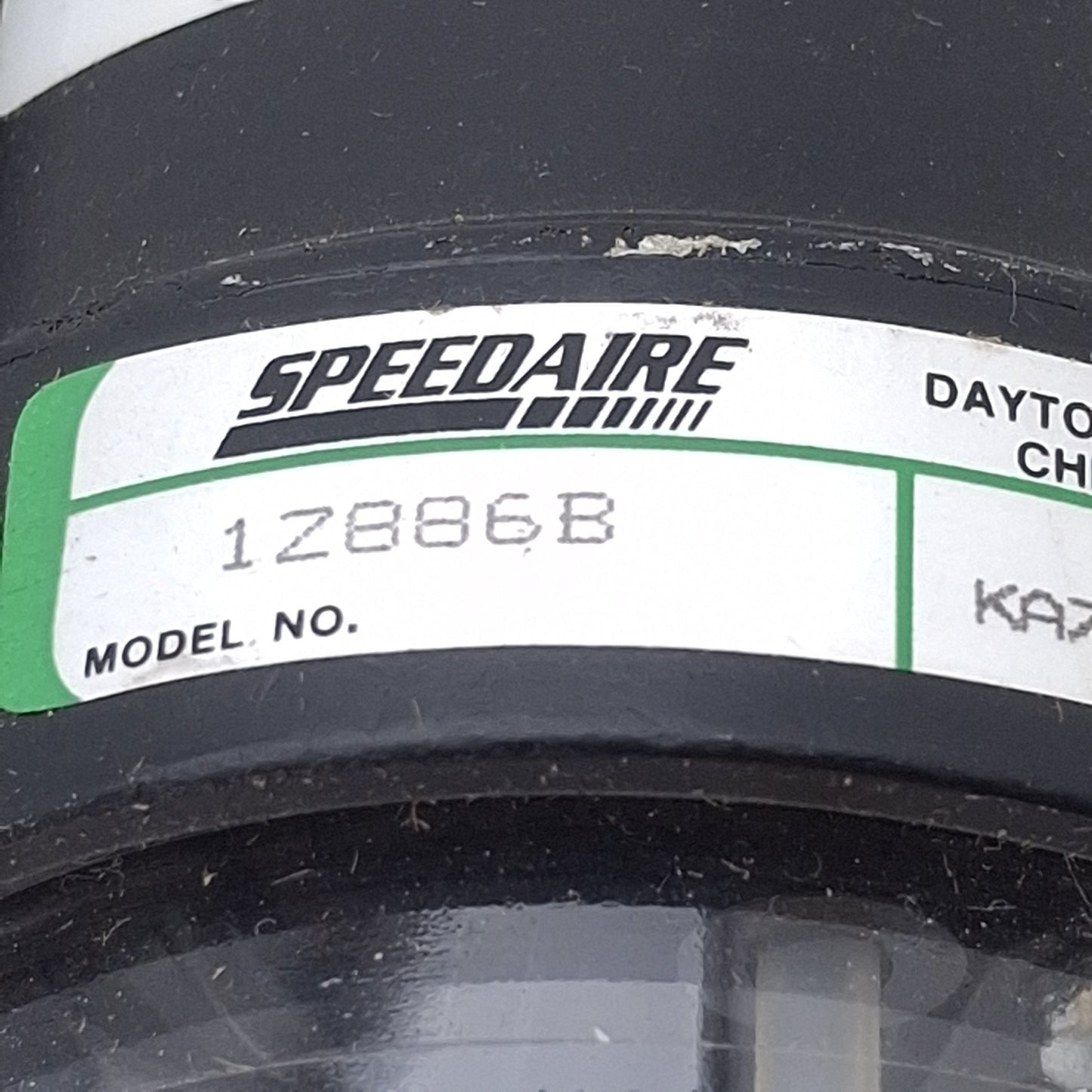 Used Speedaire 1Z886B Pneumatic Filter Regulator, 1/4in NPT, 150psi Max, 5µm