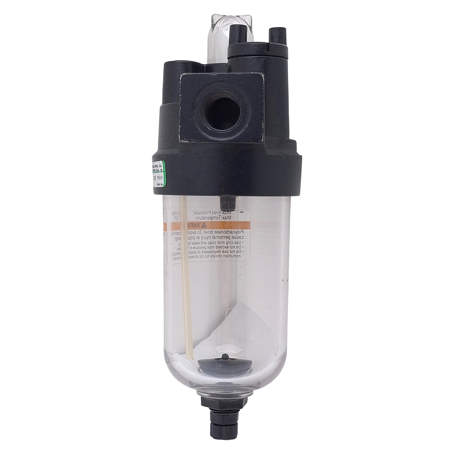 Used Speedaire 1Z886B Pneumatic Filter Regulator, 1/4in NPT, 150psi Max, 5µm