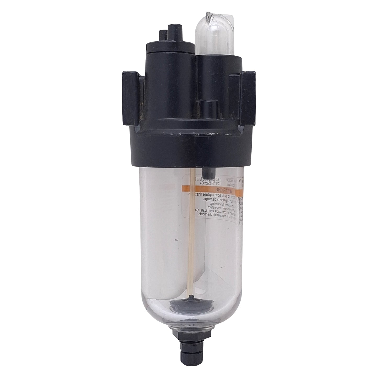 Used Speedaire 1Z886B Pneumatic Filter Regulator, 1/4in NPT, 150psi Max, 5µm