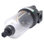 Used Speedaire 1Z886B Pneumatic Filter Regulator, 1/4in NPT, 150psi Max, 5µm
