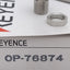 New Keyence OP-76874 Digital Contact Sensor Head Mounting Bracket A, GT/GT2 Series