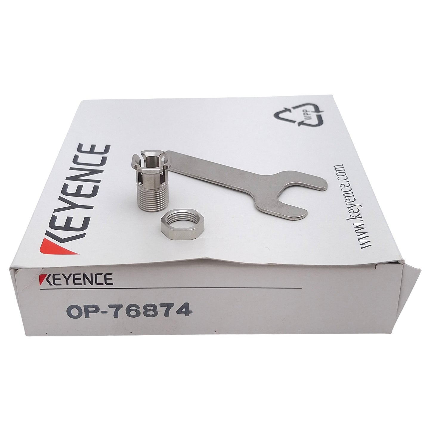 New Keyence OP-76874 Digital Contact Sensor Head Mounting Bracket A, GT/GT2 Series