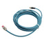 Used Phoenix Contact E335024 Network Cable M12 4-Pin to RJ45 5m Length , 60VDC 0.5A
