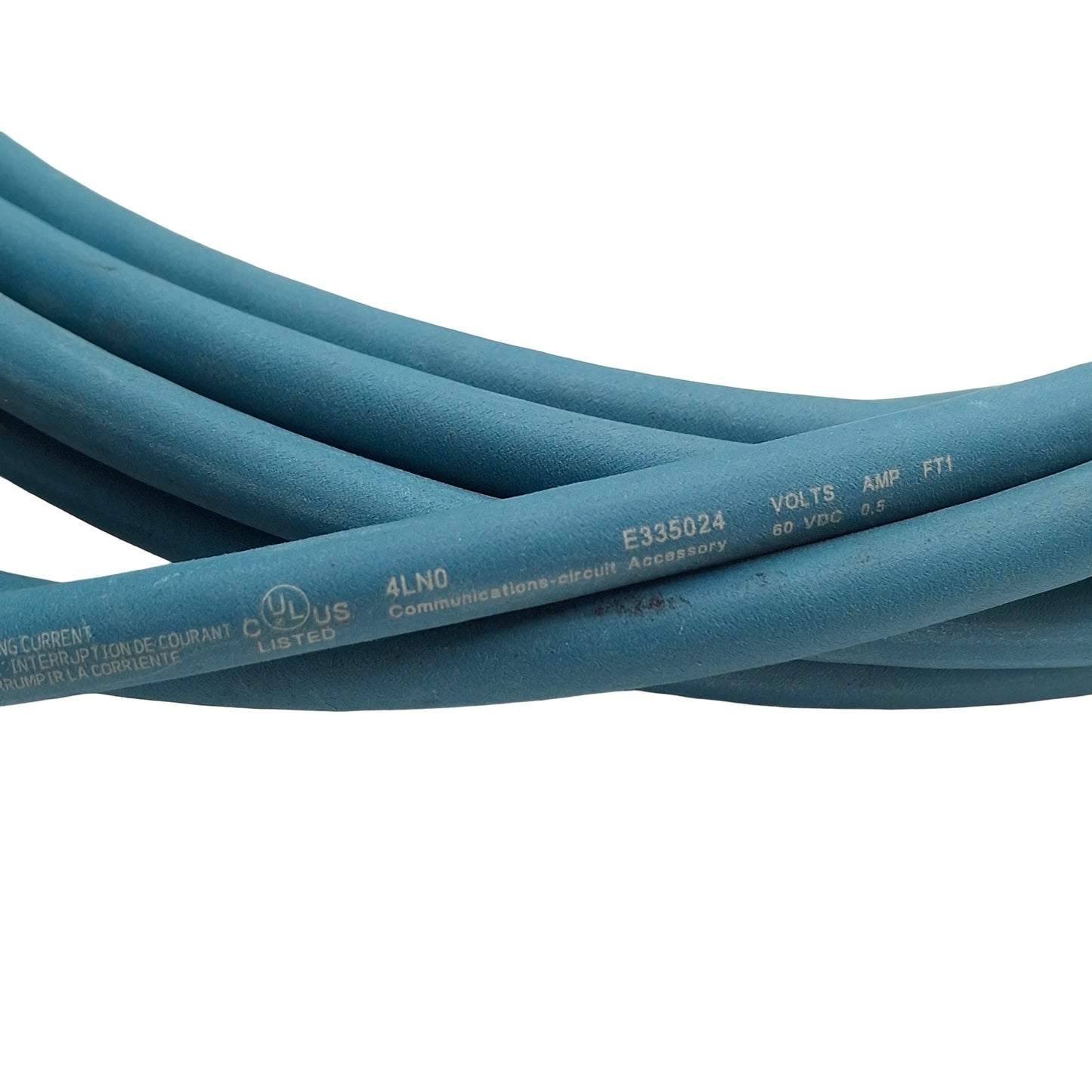 Used Phoenix Contact E335024 Network Cable M12 4-Pin to RJ45 5m Length , 60VDC 0.5A