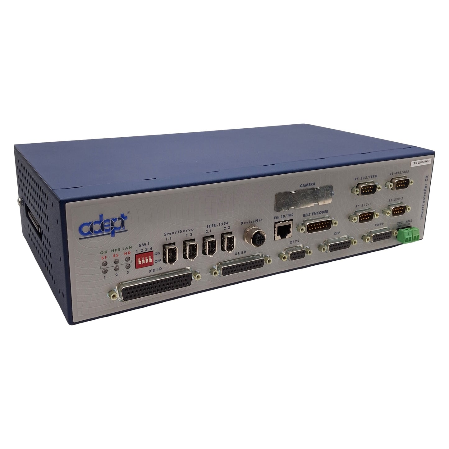 Used Adept 20000-310R Rev L SmartController CX w/ 128MB CF Card, IEEE-1394, 24VDC