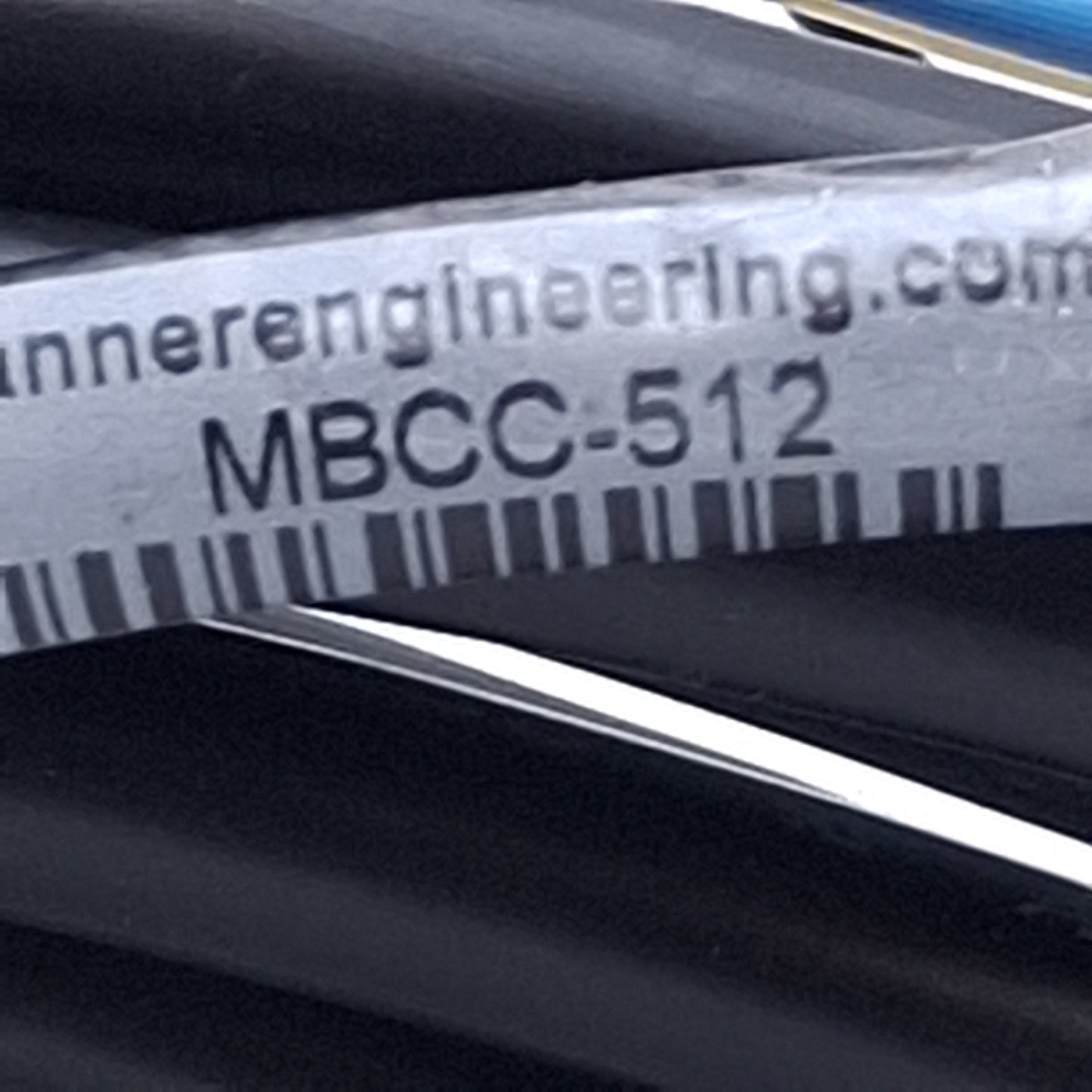 Used Banner MBCC-512 Single-Ended Cordset 5-Pin Female to Flying Leads, 11ft Length