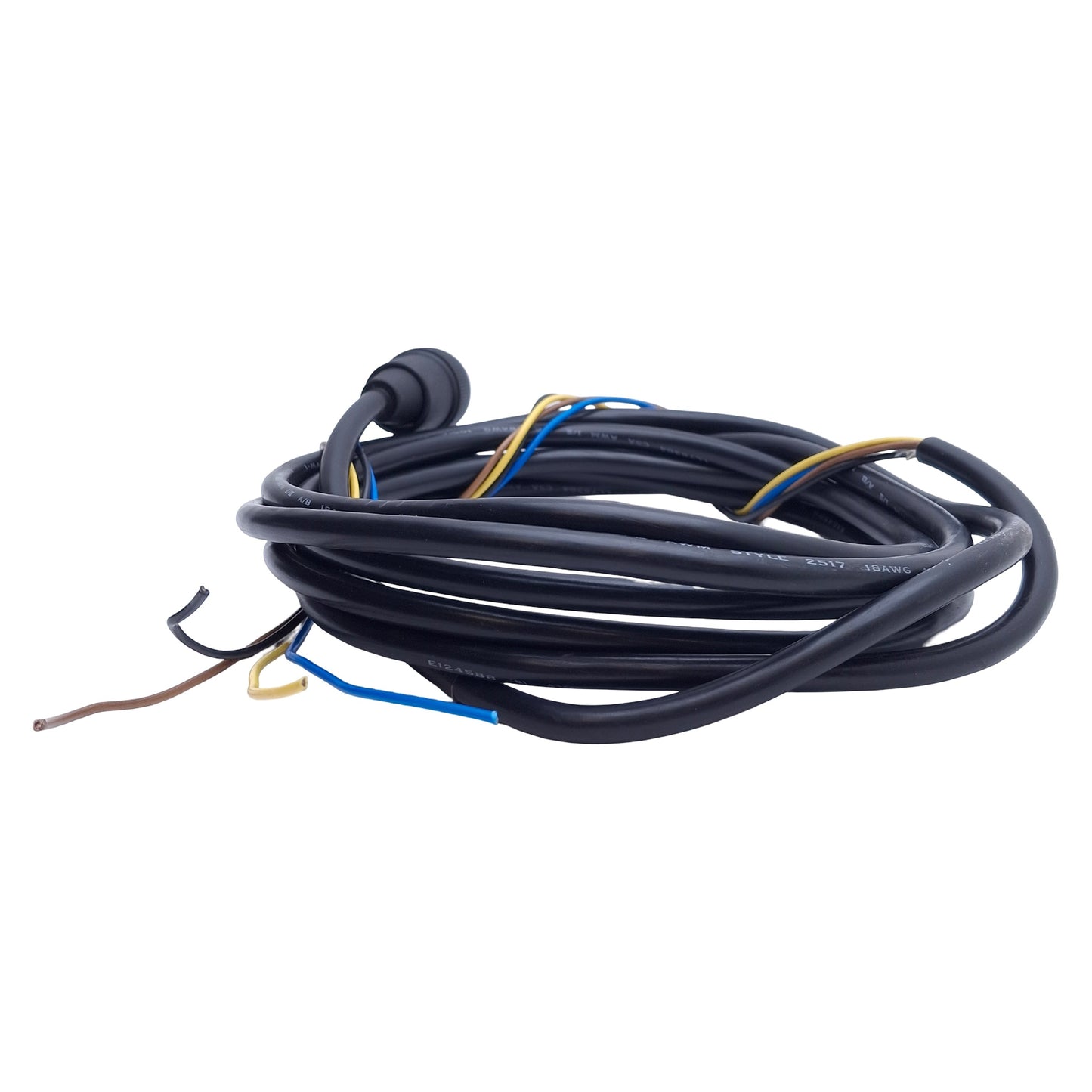 Used Banner MBCC-512 Single-Ended Cordset 5-Pin Female to Flying Leads, 11ft Length
