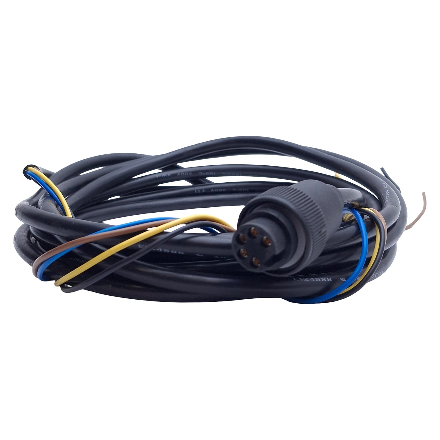 Used Banner MBCC-512 Single-Ended Cordset 5-Pin Female to Flying Leads, 11ft Length