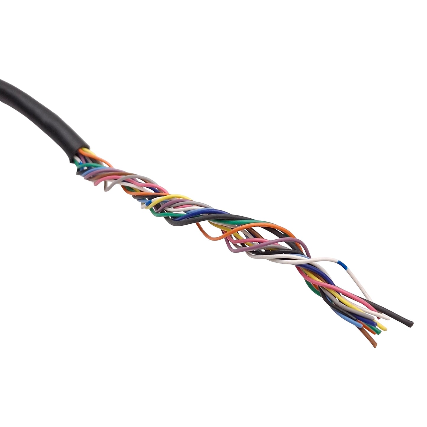 Used Keyence OP-87354 Control Cable, NFPA79 Compatible, 12-Pin Hirose Male, 5m