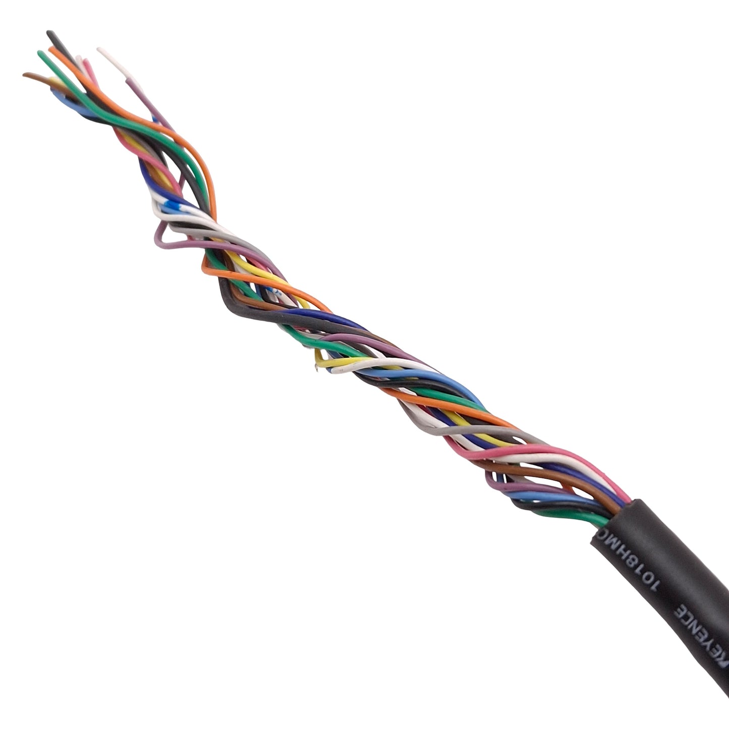 Used Keyence OP-87354 Control Cable, NFPA79 Compatible, 12-Pin Hirose Male, 5m