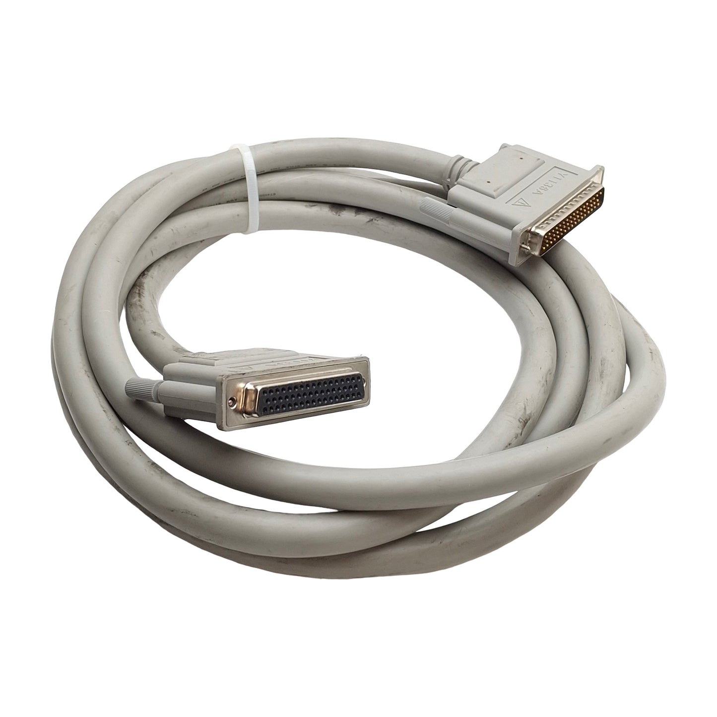 Used Keysight Agilent Y1136A Multifunction Mainframe D-Sub Cable, 50-Pin, 3 Meters