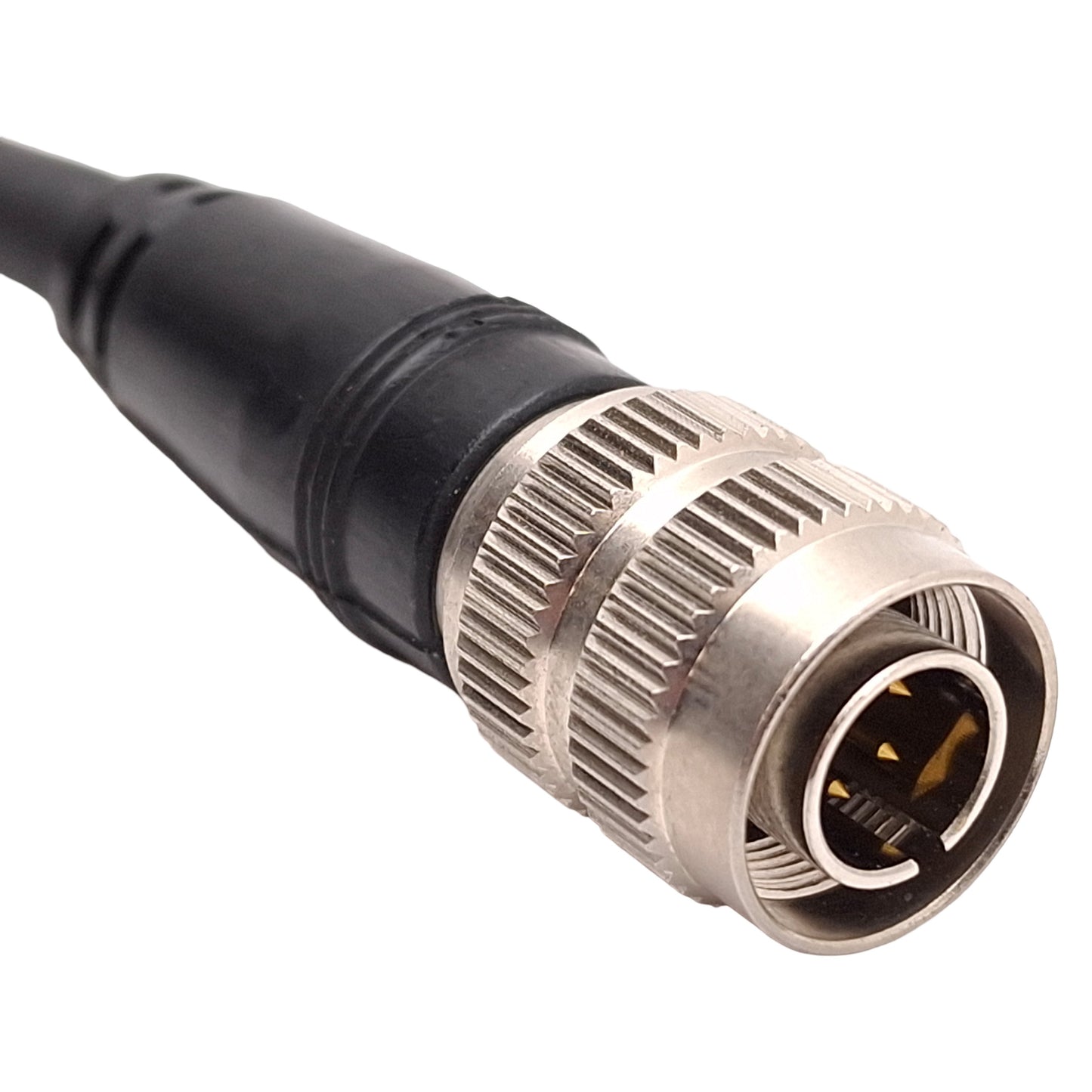 Used Keyence OP-87904 Image-Based Laser Sensor Head Cable, 6-Pin Hirose Male, 5m