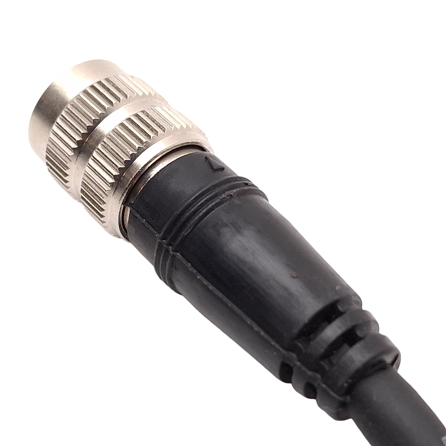 Used Keyence OP-87904 Image-Based Laser Sensor Head Cable, 6-Pin Hirose Male, 5m