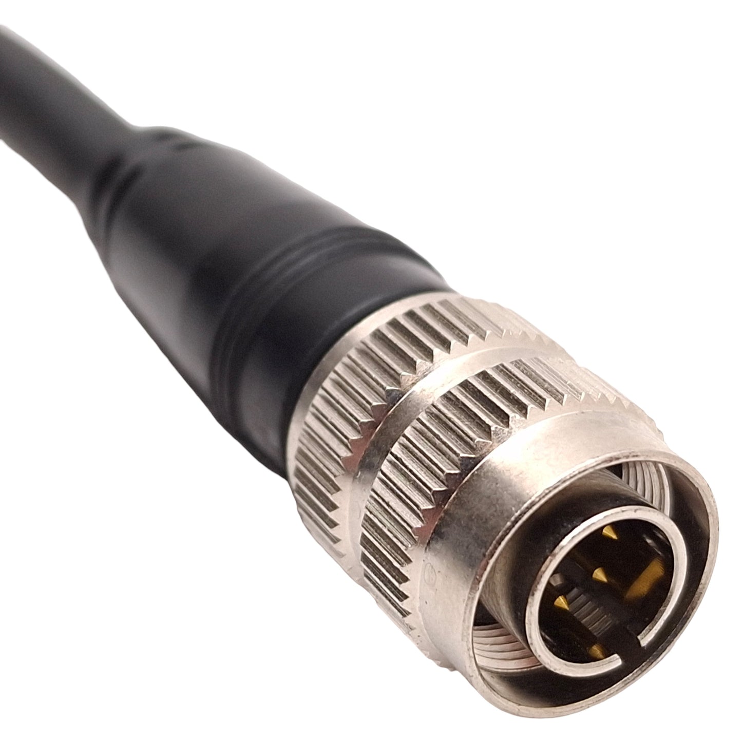 Used Keyence OP-87904 Image-Based Laser Sensor Head Cable, 6-Pin Hirose Male, 5m