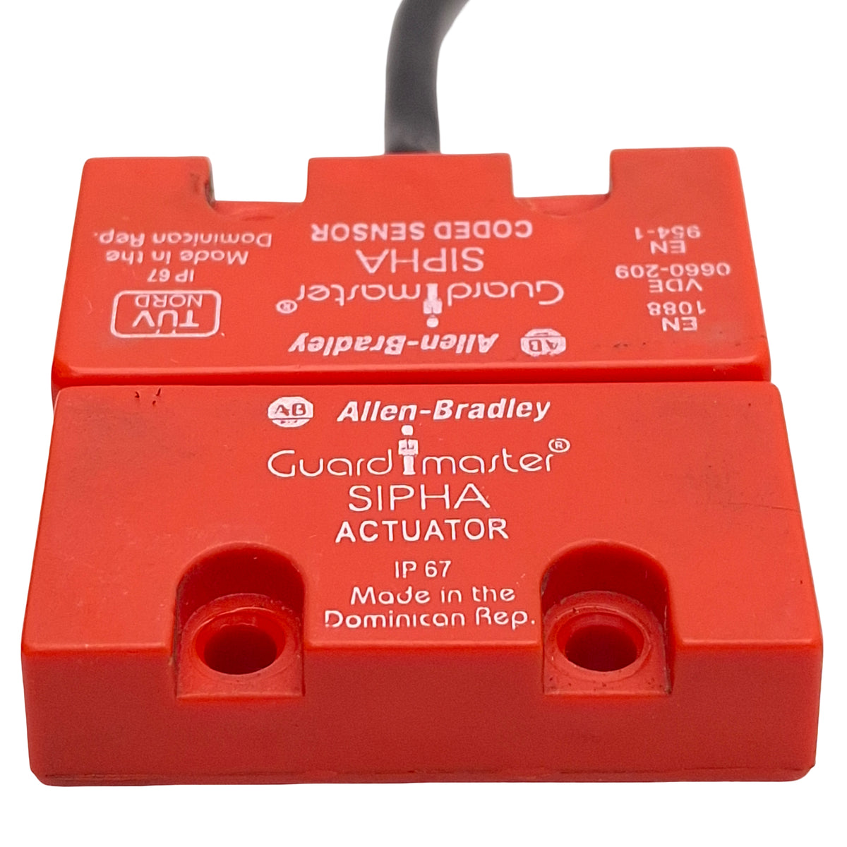 Used Allen Bradley 440N-S32036 Non Contact Safety Interlock, 5mm, 1NO+1NC & 1NO Aux