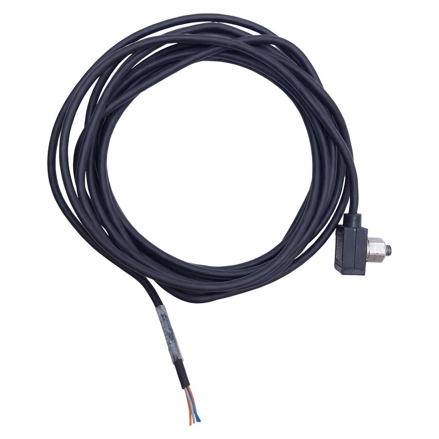 Used Keyence AP-41 Pressure Sensor Head, 0 to -101.3kPa, M5 Male Port, 10ft Length