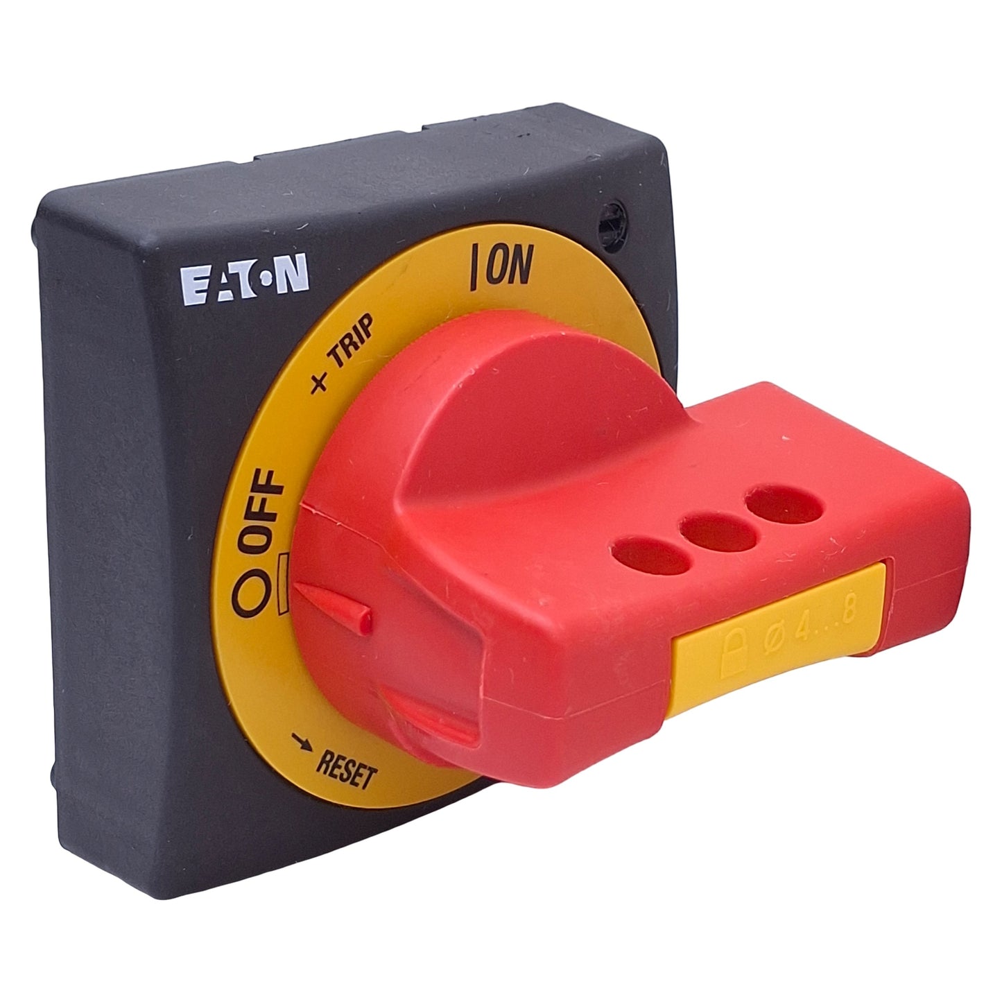 Used Eaton NZM2-XTVDVR Disconnect Switch Rotary Handle, Lockable, Frame J-R, Red