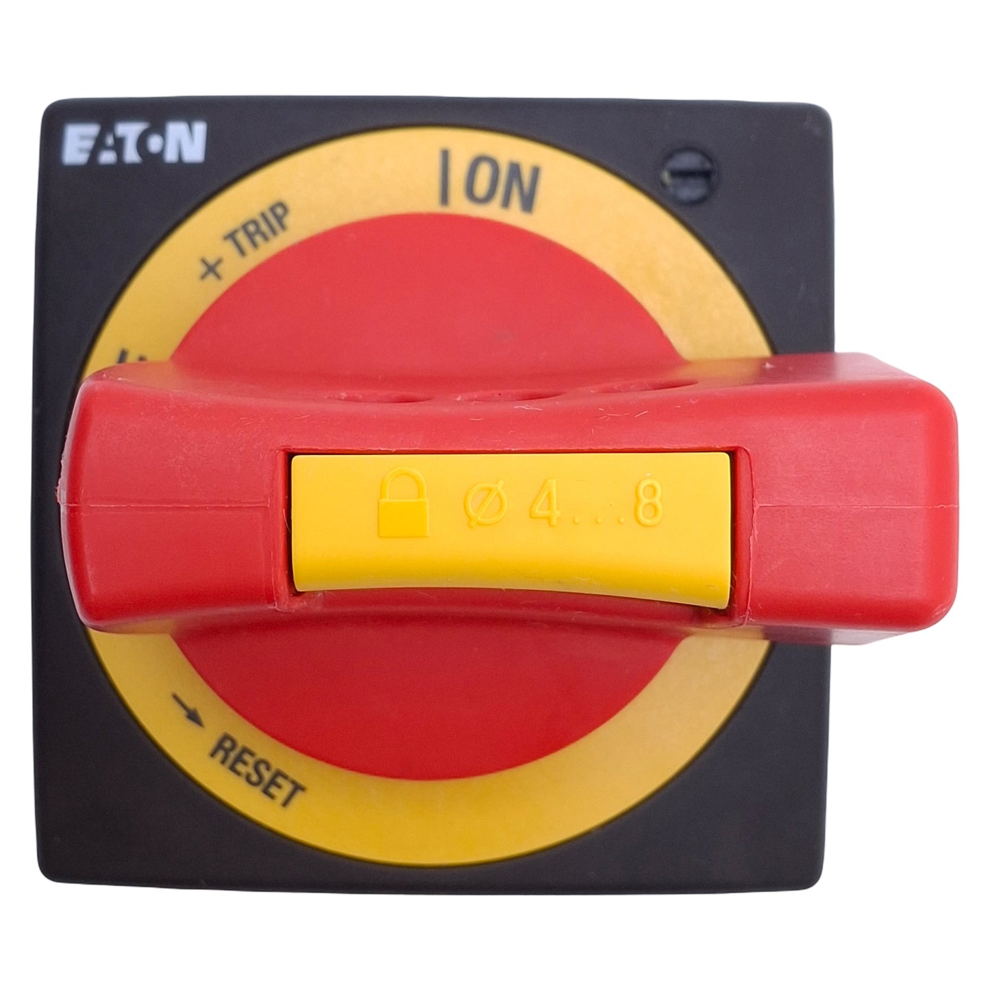Used Eaton NZM2-XTVDVR Disconnect Switch Rotary Handle, Lockable, Frame J-R, Red