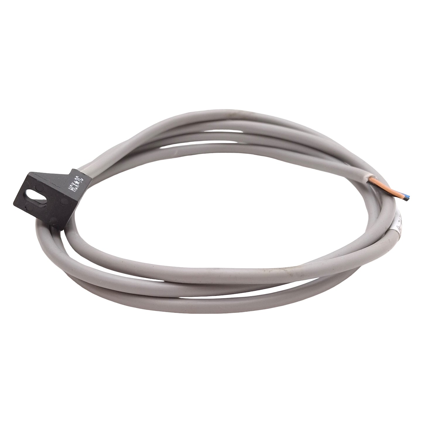Used Bimba HCX Solid State Cylinder Position Sensor, PNP Output, 10-30VDC, 3ft Leads