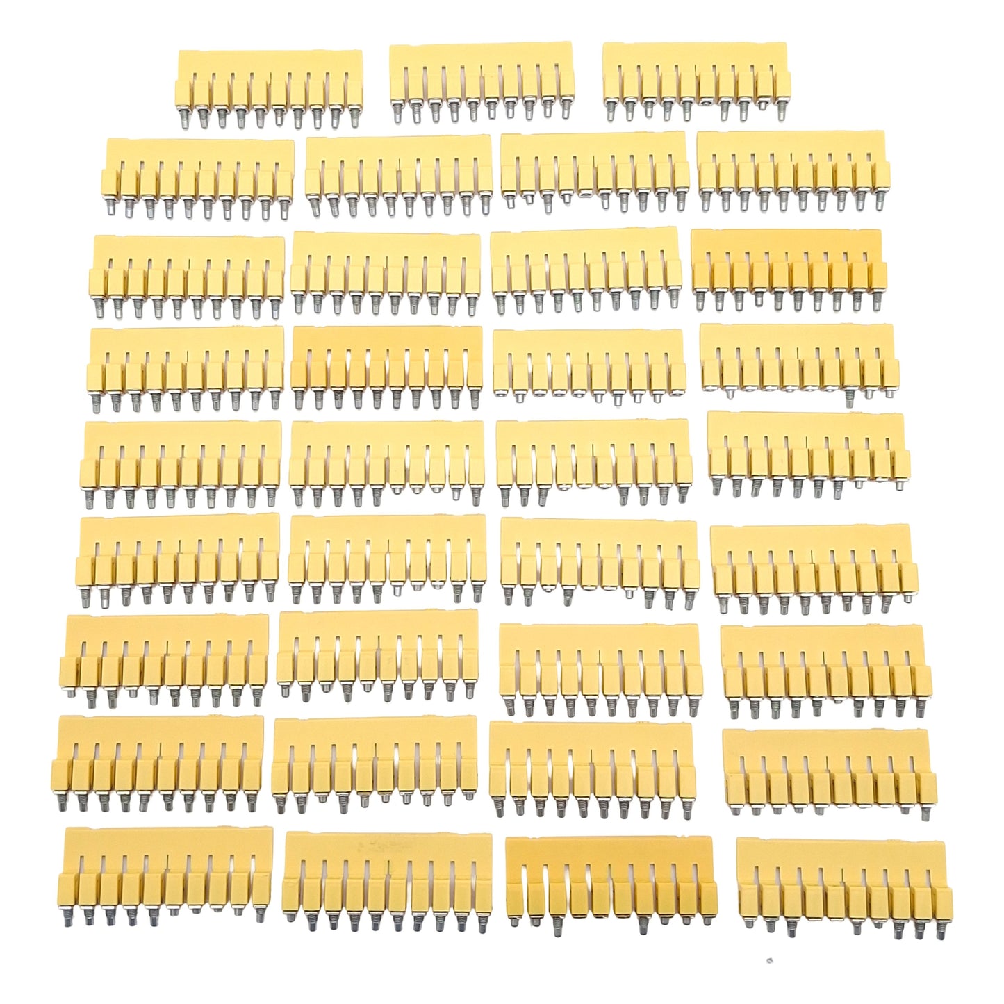 New – Open box Lot of 35 Allen Bradley 1492-CJJ5-10 Screw Center Jumper Terminal, 10-Pole, 5mm