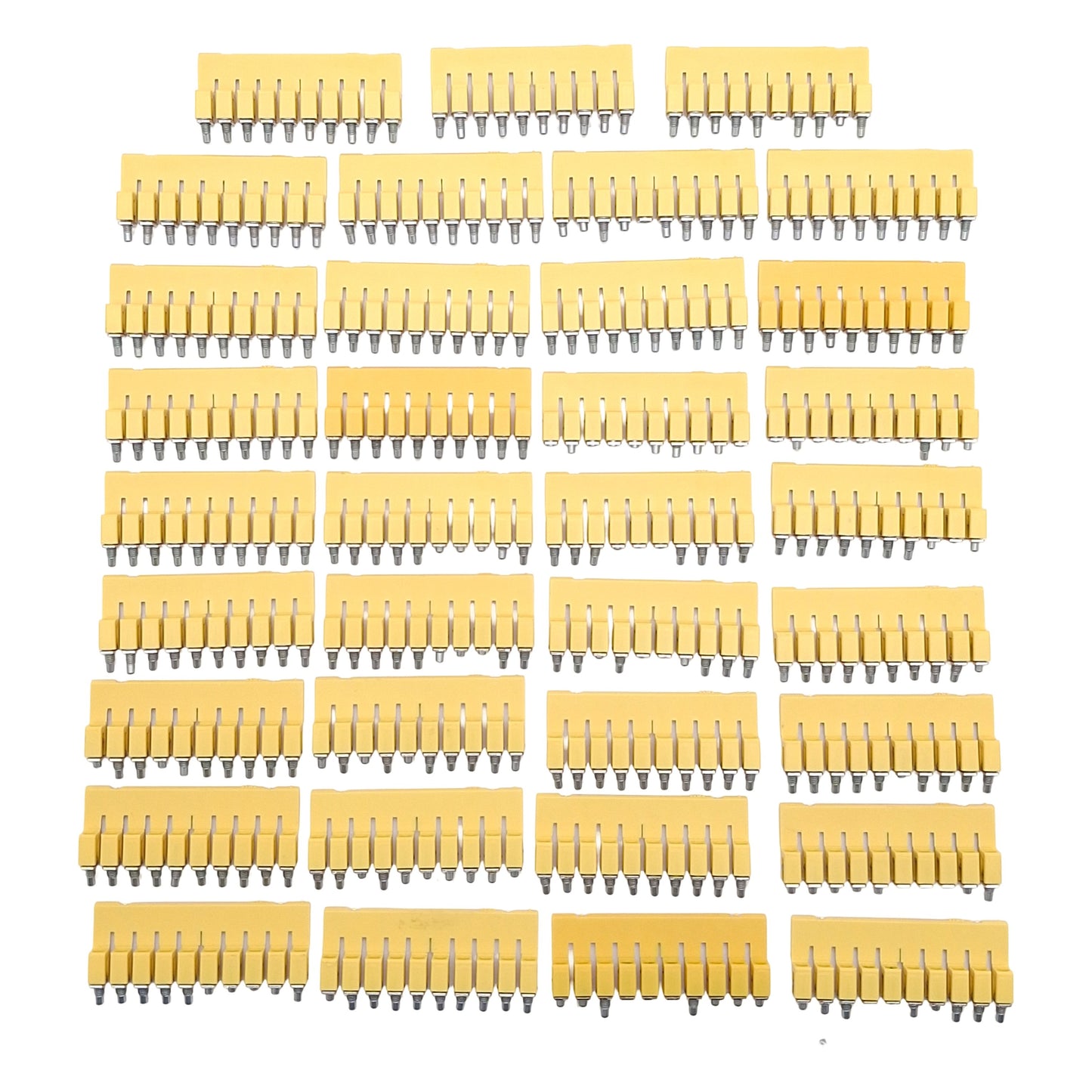 New – Open box Lot of 35 Allen Bradley 1492-CJJ5-10 Screw Center Jumper Terminal, 10-Pole, 5mm