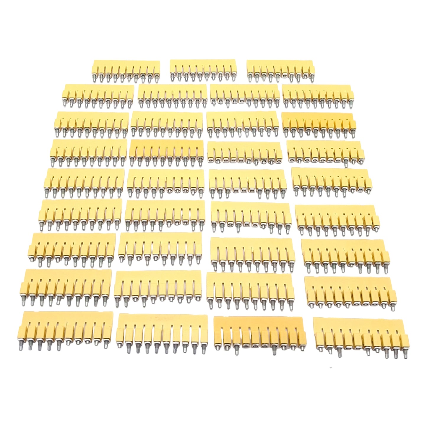 New – Open box Lot of 35 Allen Bradley 1492-CJJ5-10 Screw Center Jumper Terminal, 10-Pole, 5mm