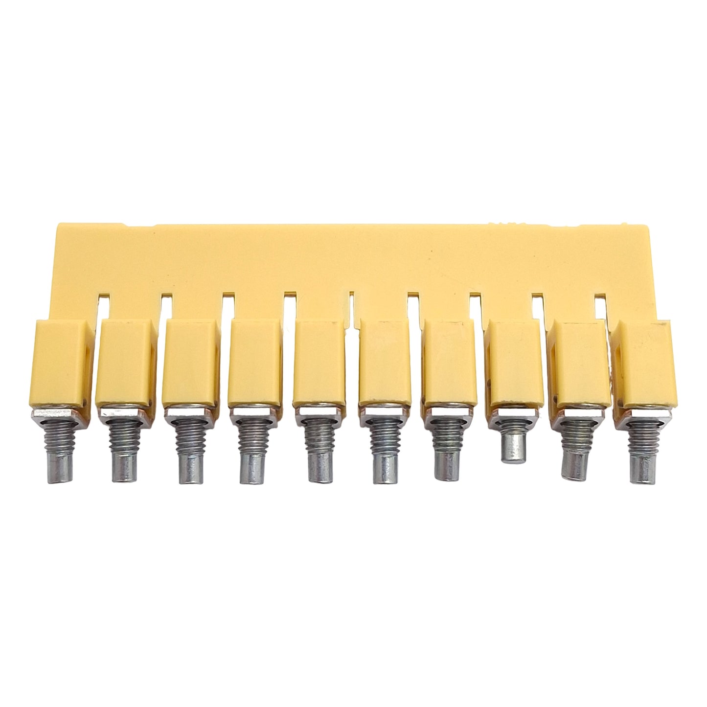 New – Open box Lot of 35 Allen Bradley 1492-CJJ5-10 Screw Center Jumper Terminal, 10-Pole, 5mm
