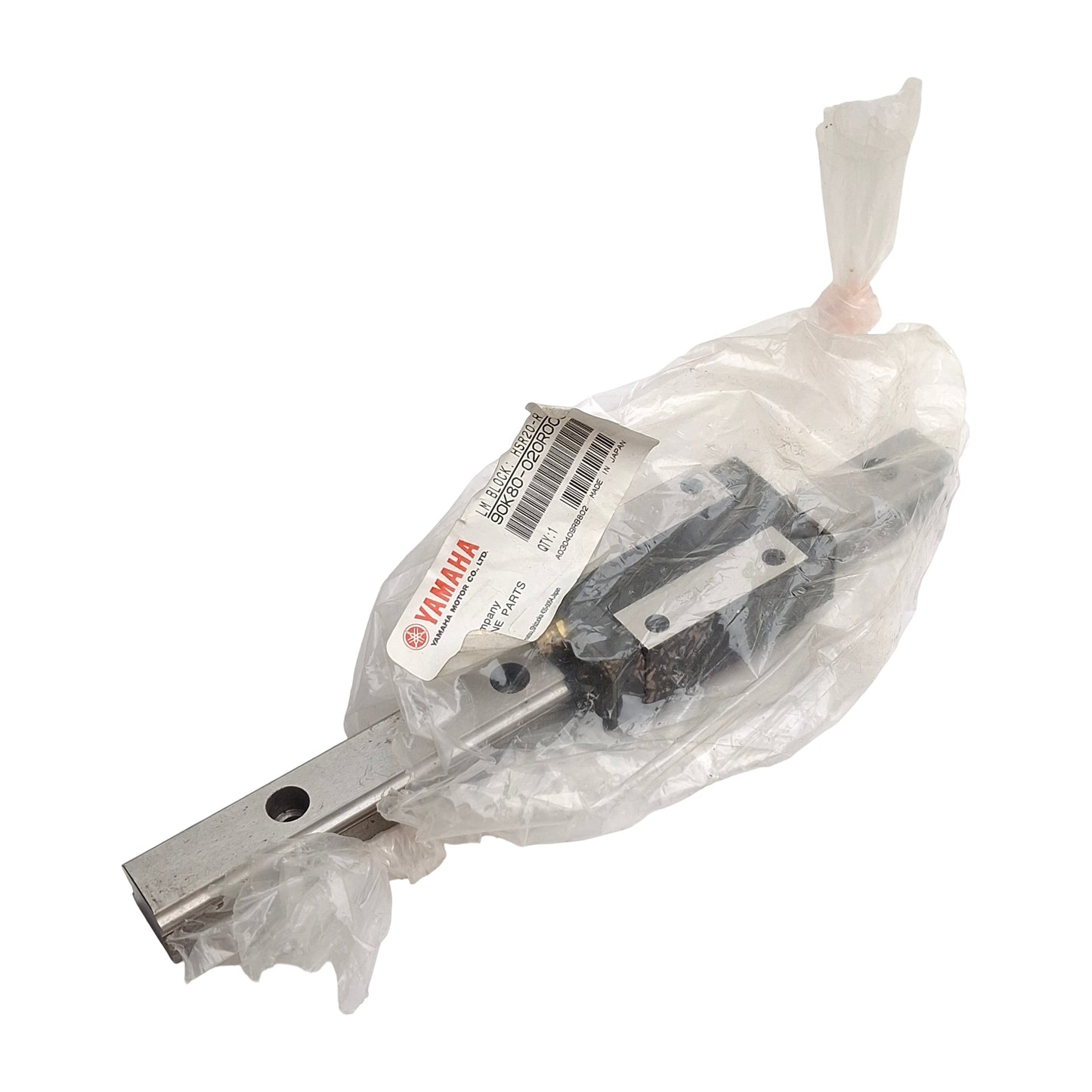 New – Open box Yamaha 90K80-020R000 Linear Motion Rail & Block, 135mm Rail, 30mm Height, Right