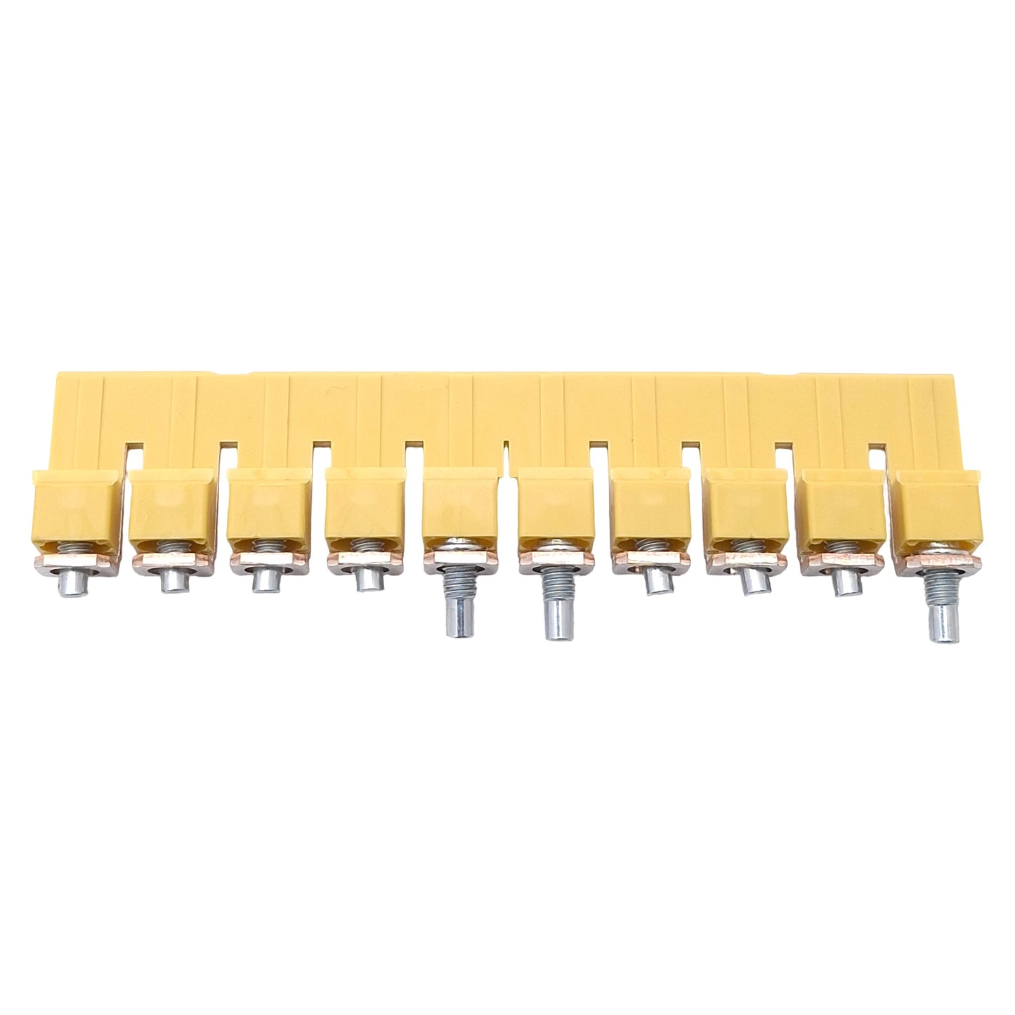 New – Open box Lot of 26 Allen Bradley 1492-CJJ8-10 Screw Center Jumper Terminal, 10-Pole, 8mm