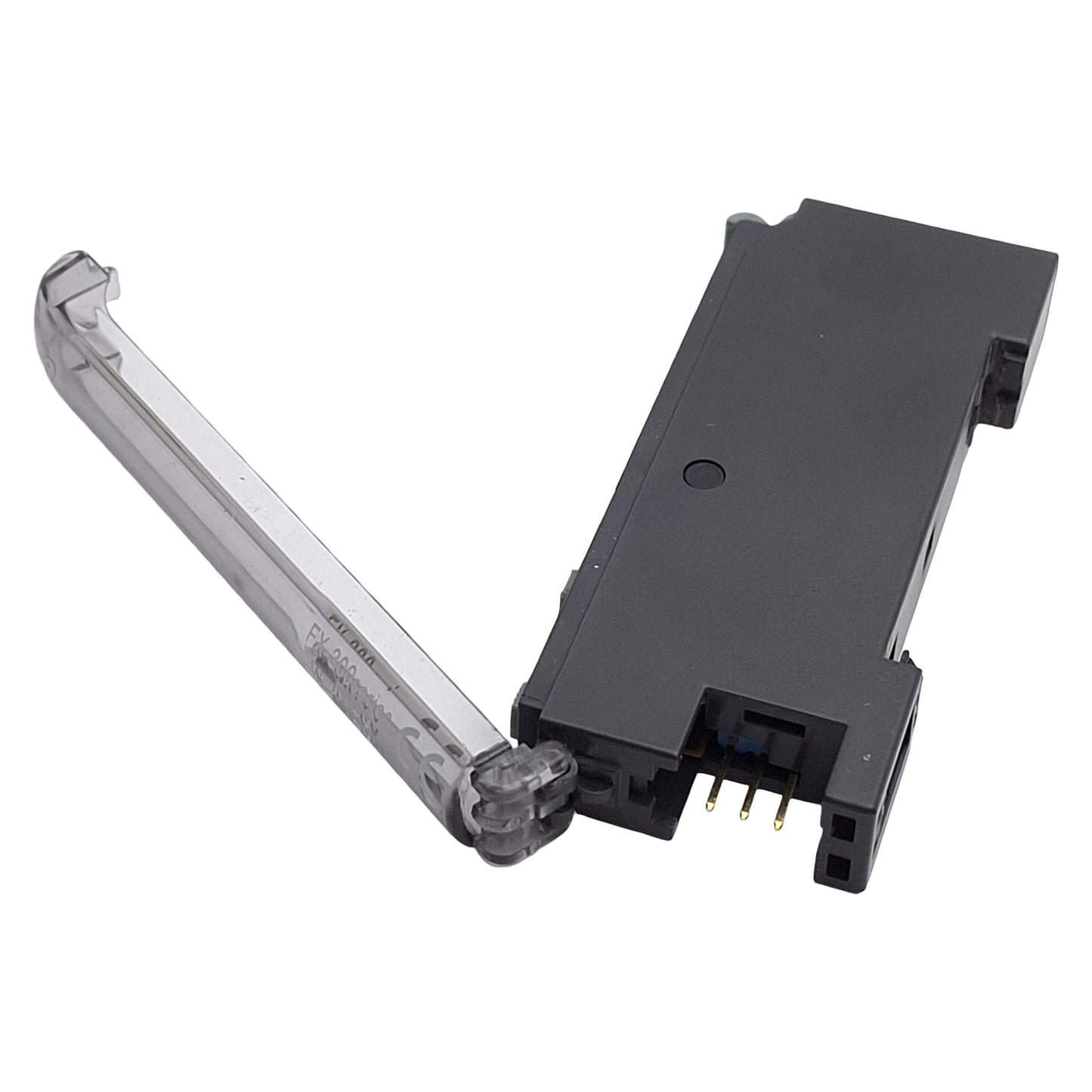 Used SunX FX-301P Digital Fiber Sensor PNP Open 12-24VDC, 100mA, Red, DIN Rail