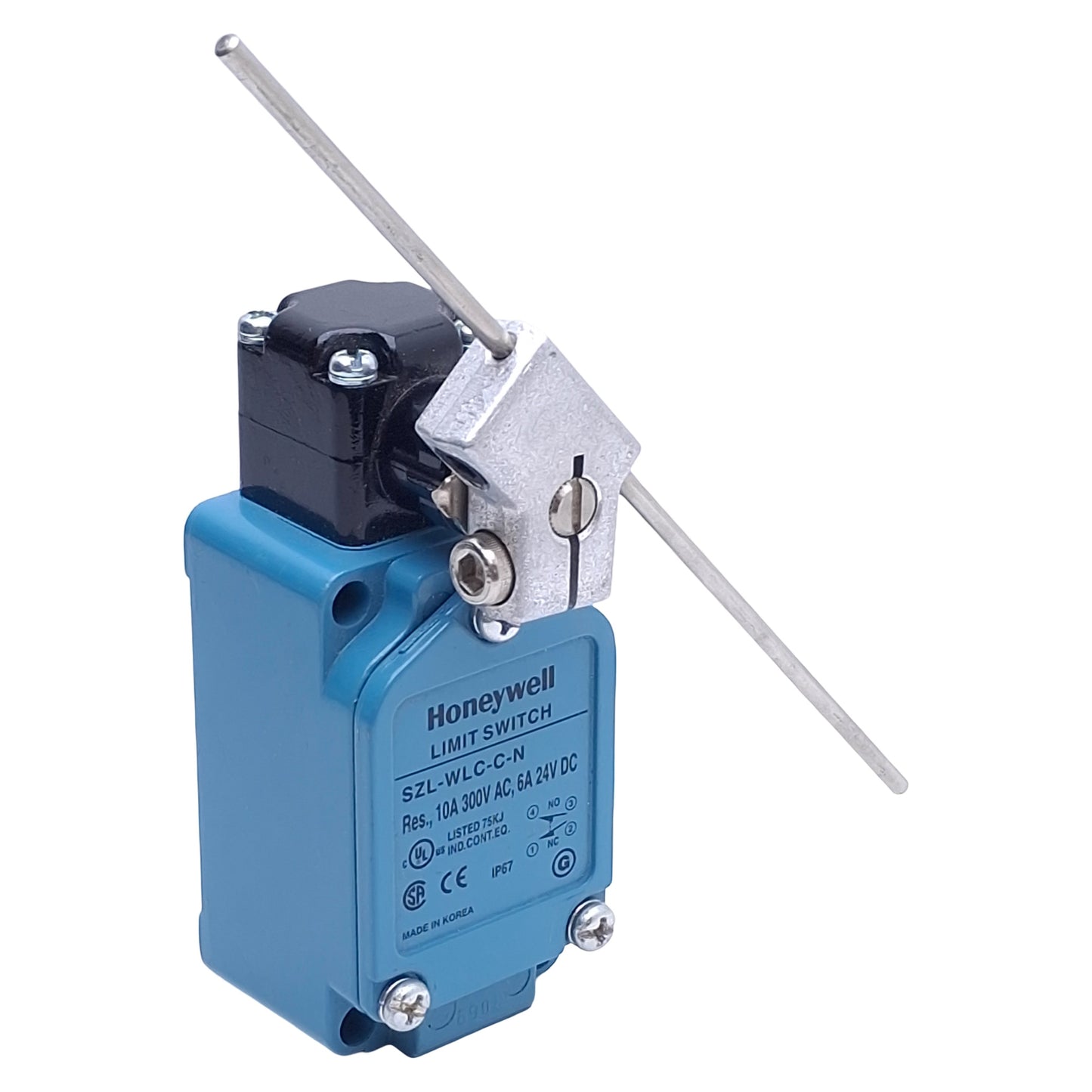 New – Open box Honeywell SZL-WLC-C-N Limit Switch, SPDT, 2NC/2NO, 10A 300VAC/6A 24VDC, 1/2 NPT