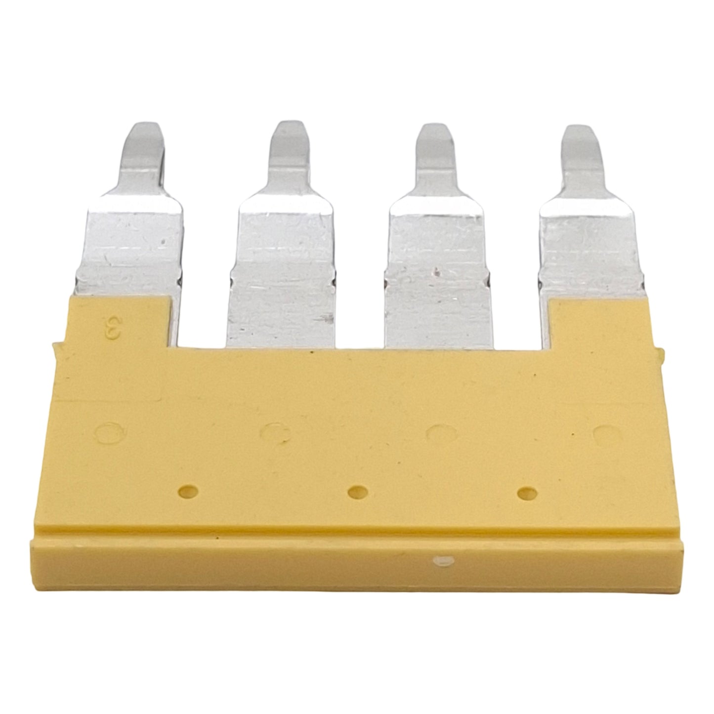 New – Open box Lot of 25 Allen Bradley 1492-CJL8-4 Screwless Center Jumper Terminal, 4-Pole