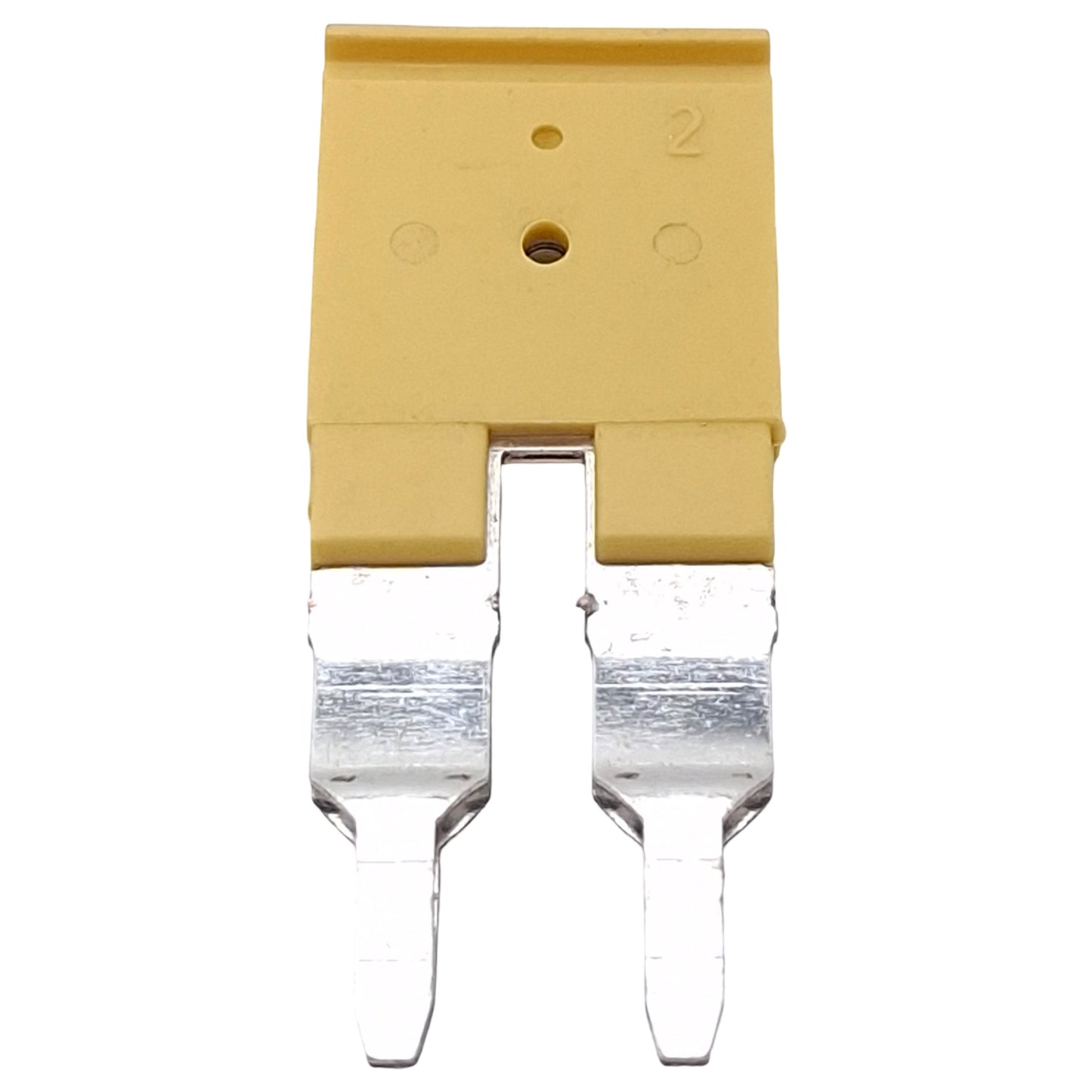 New – Open box Lot of 40 Allen Bradley 1492-CJL8-2 Screwless Center Jumper Terminal, 2-Pole