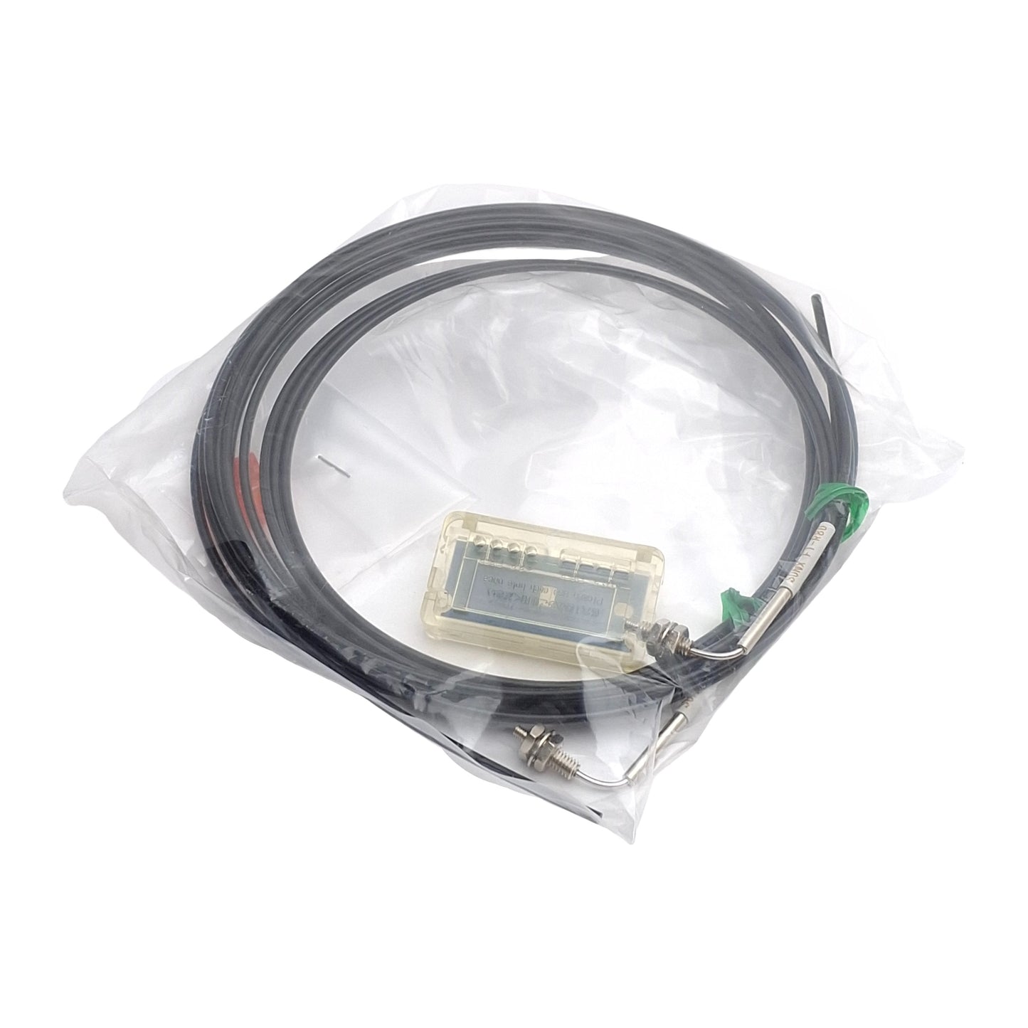 New Panasonic FT-R80 Fiber Optic Sensor Cable, Elbow, M4 Threaded, 2 Meter Length