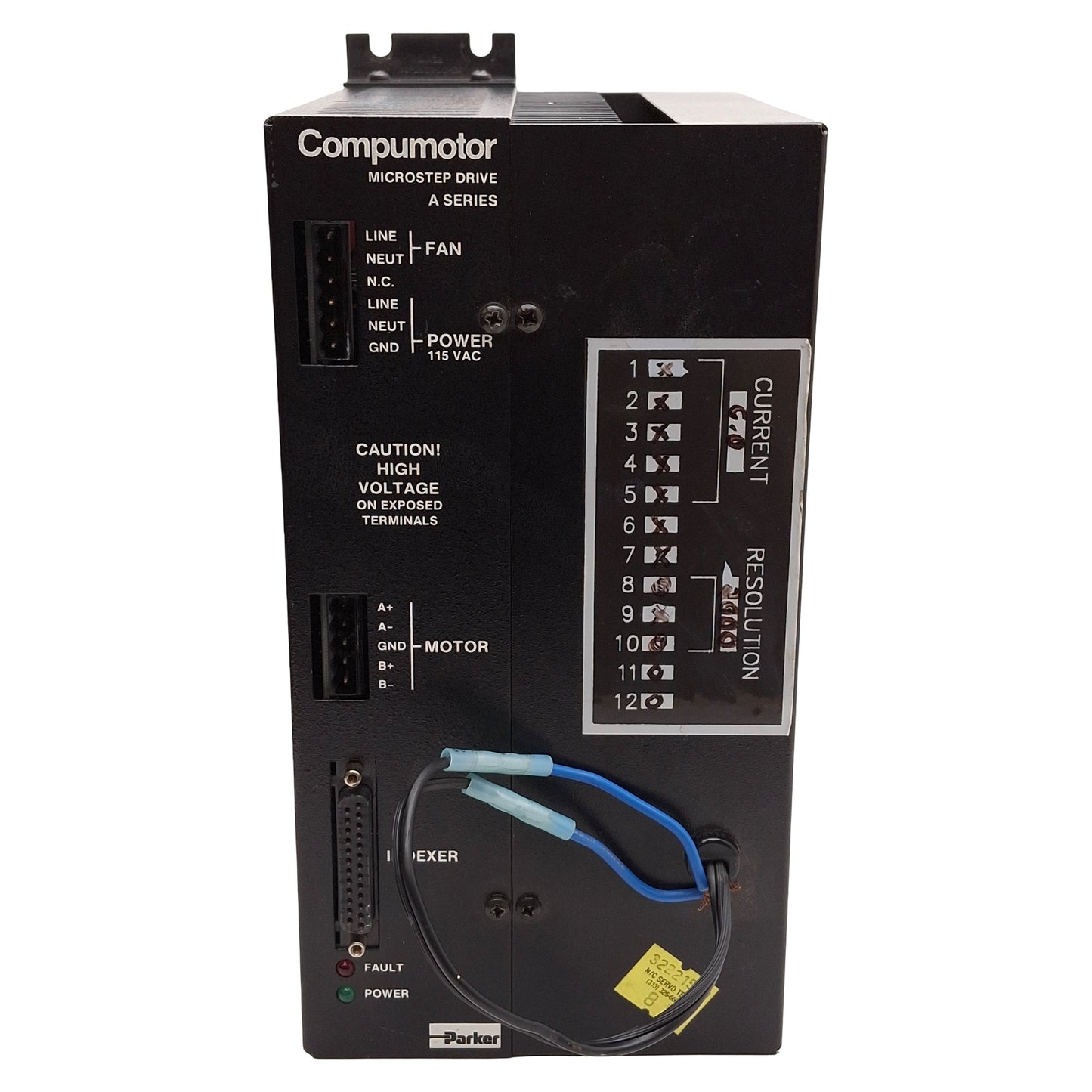 Used Parker AH-DRIVE Compumotor Microstep Drive, 170VDC Output, 95-132VAC Input