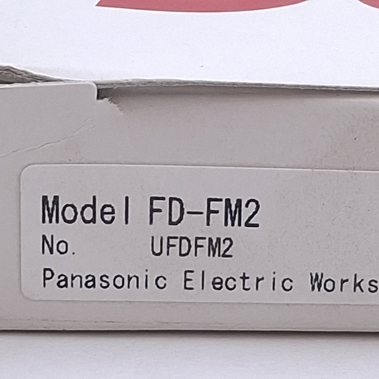 New Panasonic Sunx FD-FM2 Fiber Optic Sensor, 410mm Range, M6 Thread, 2m Length